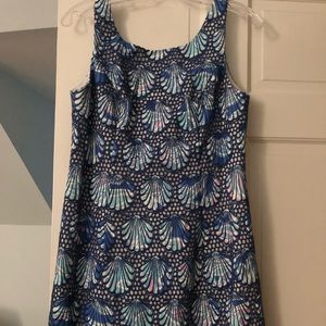 Lilly Pulitzer Dresses - NWOT Lilly Pulitzer Bay Blue Shell Eyelet Shift Lilly Pulitzer Dresses - NWOT Lilly Pulitzer Bay Blue Shell Eyelet Shift